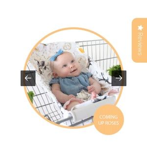 Binxy baby shopping cart hammock